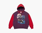 Supreme x MM6 Maison Margiela Eagle Zip Up Hooded Sweatshirt Purple