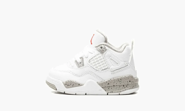 Air Jordan 4 Retro TD White Oreo 