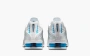 Nike Shox R4 WMNS White Metallic Silver Blue Hero 