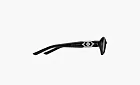 Gentle Monster Plastic Frame Jewelry Irregular Shape Sunglasses Unisex Black
