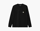 Carhartt WIP Pocket Long-Sleeve T-Shirt Black
