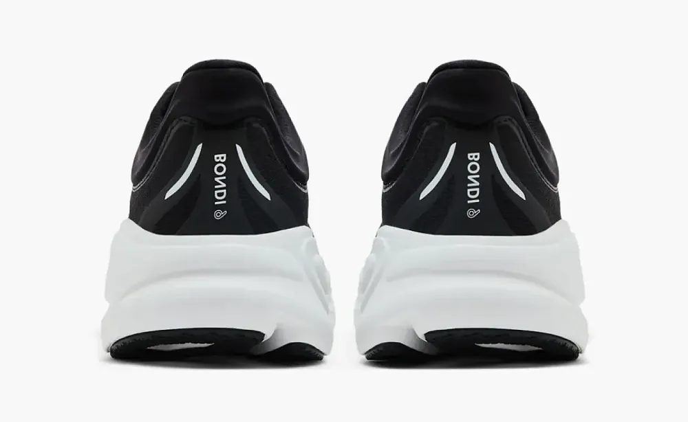 Hoka Bondi 9 Black White
