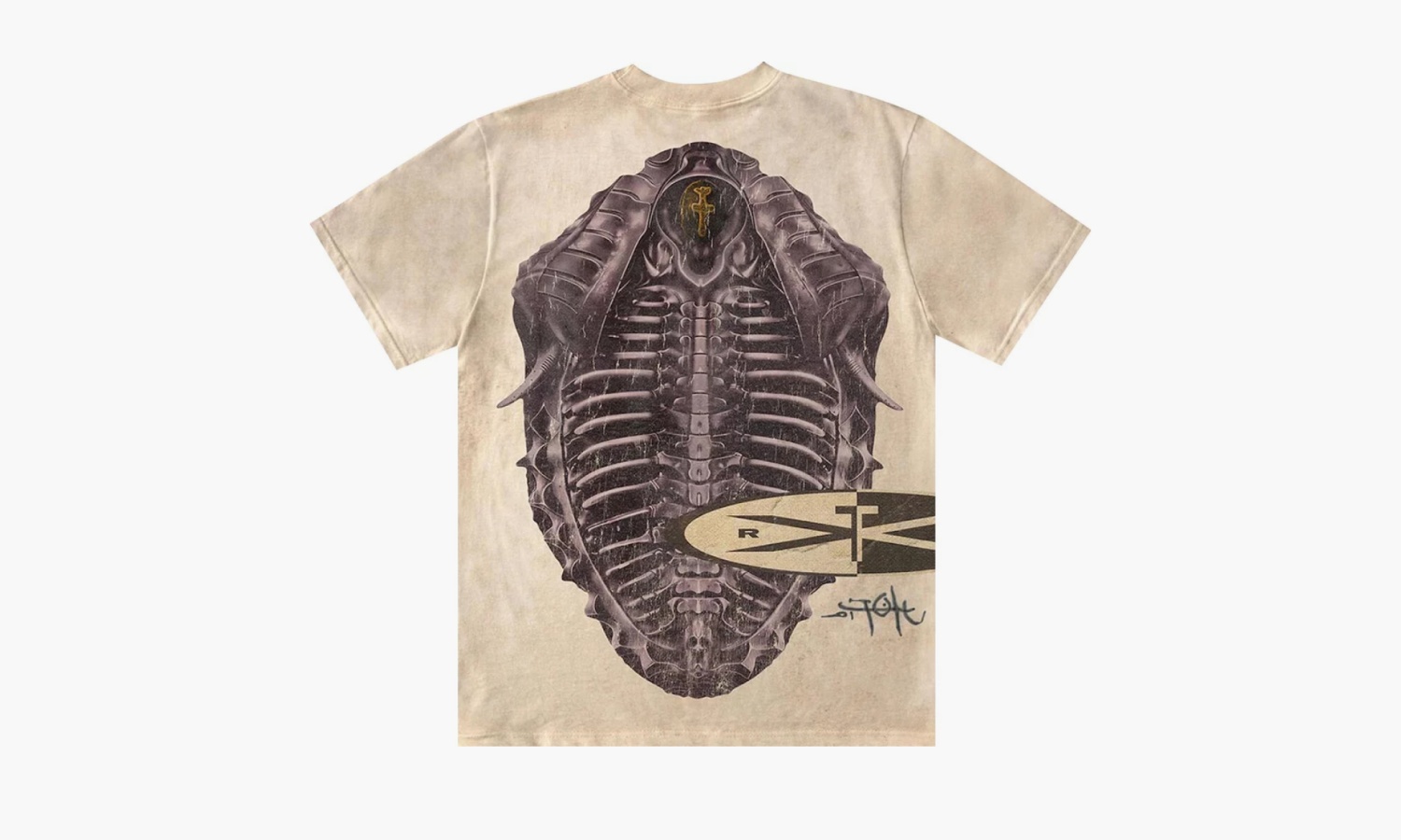 фото Cactus Jack by Travis Scott Rib Cage Short-Sleeve Tee "Multicolor" (Футболки)-CJJJ SS02 