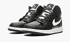 Air Jordan 1 Mid SE GS Black Glitter