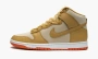 Nike Dunk High Gold Canvas 