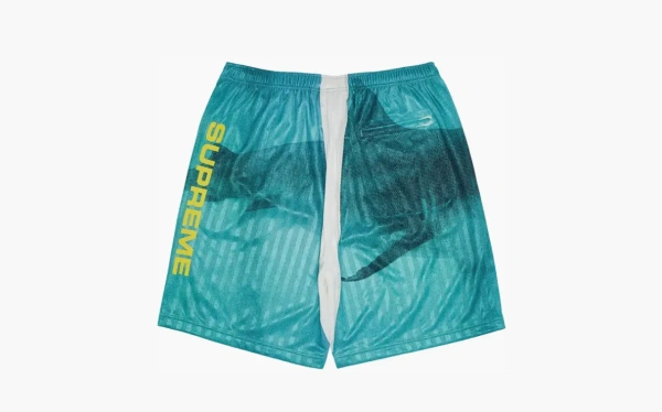 Supreme x Damien Hirst Soccer Short White  Supreme x Damien Hirst Soccer Short White