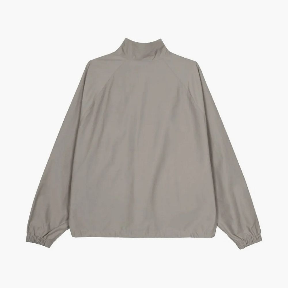 Fear Of God Essentials Half Zip Track Jacket Cement