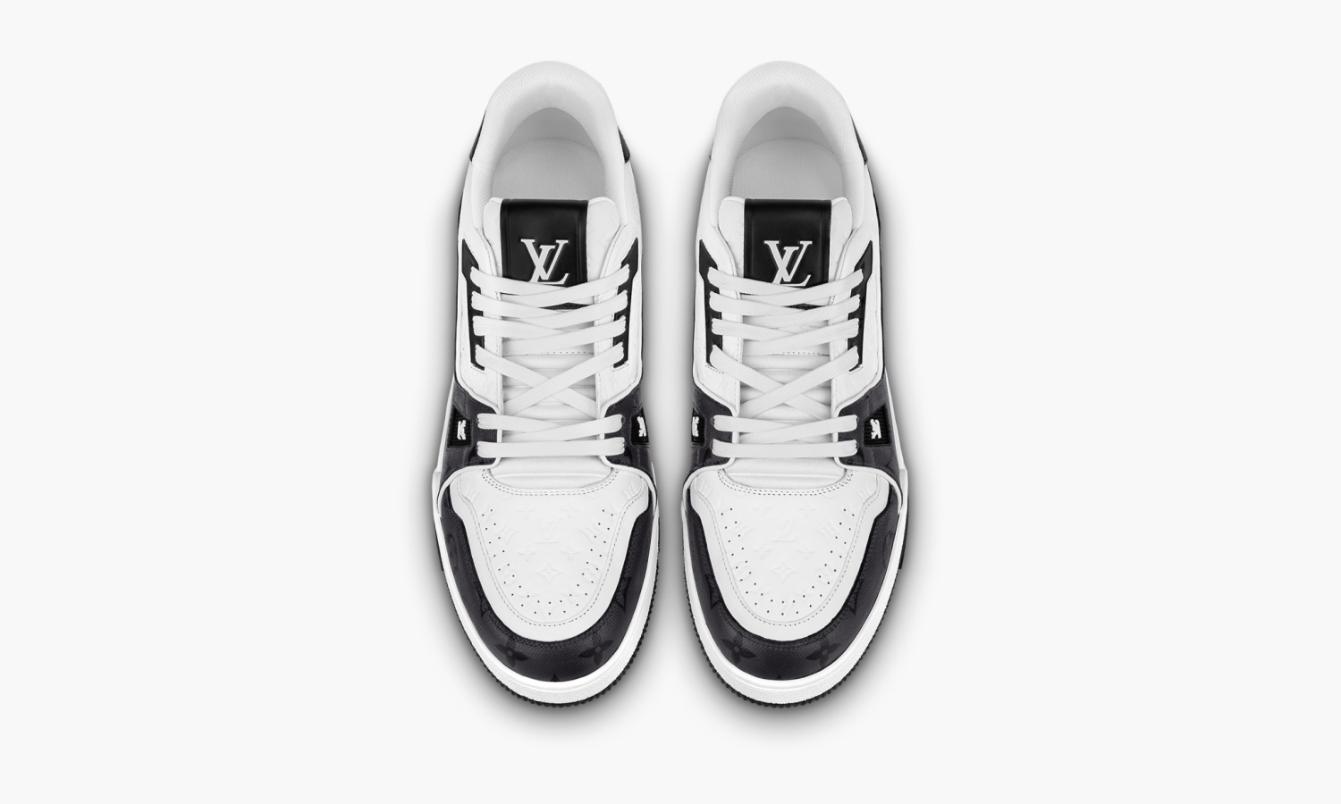 фото Louis Vuitton Lv Trainer "Black White" (Кроссовки)-1AANEG