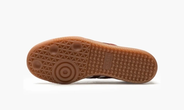 Adidas Samba Sporty & Rich White Collegiate Burgundy 