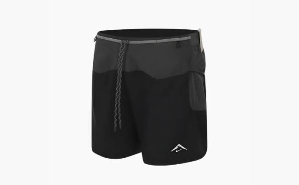 Nike Trail Second Sunrise 5” Running Shorts Black 
