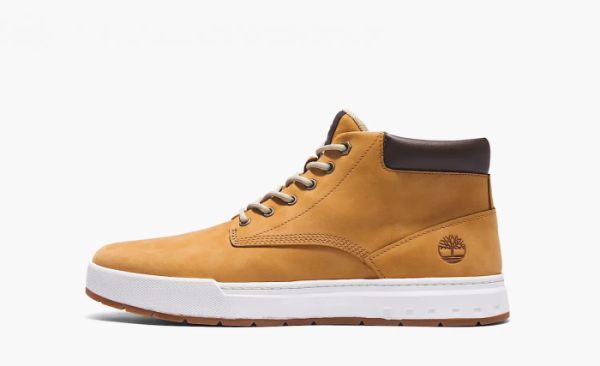 Timberland Maple Grove Leather Chukka Boots Wheat 