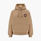 Carhartt WIP Heart Logo Hooded Sweatshirt Tan