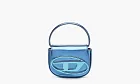 Diesel 1DR Iconic Mini Bag Mirrored Leather Blue