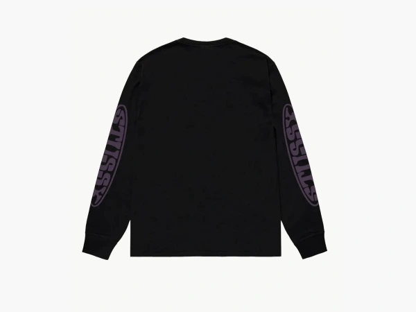 Stussy Pill L/S Tee  Black 