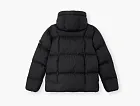 Stone Island Hooded Down Jacket Black