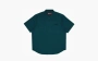 Supreme Rhinestone Pin Up Short-Sleeve Work Shirt Work Green 