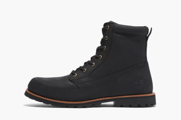 Timberland Attleboro 6 Inch Boot Black Full Grain 