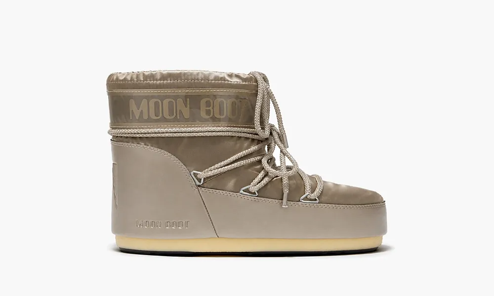 Moon Boot Icon Low Glance Platinum