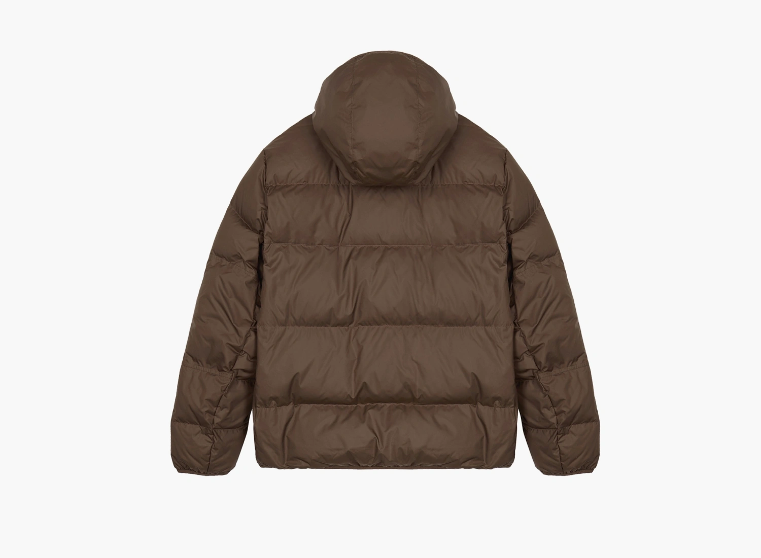 Nike Hooded Puffer Jacket Brown 