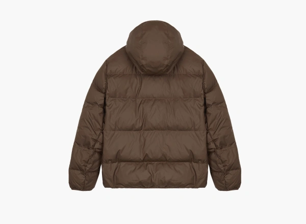 Nike Hooded Puffer Jacket Brown 
