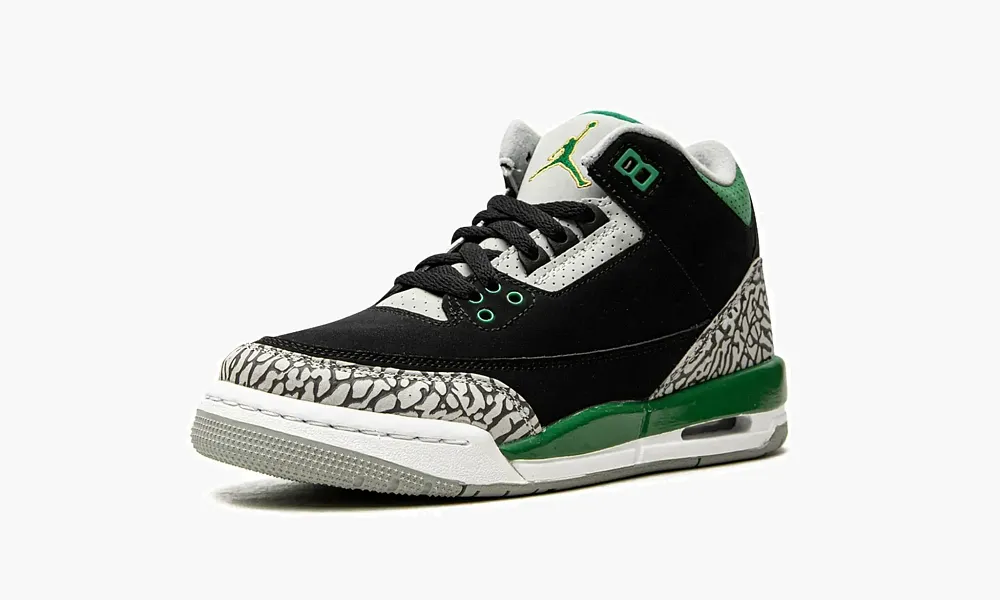 Air Jordan 3 Retro GS Pine Green