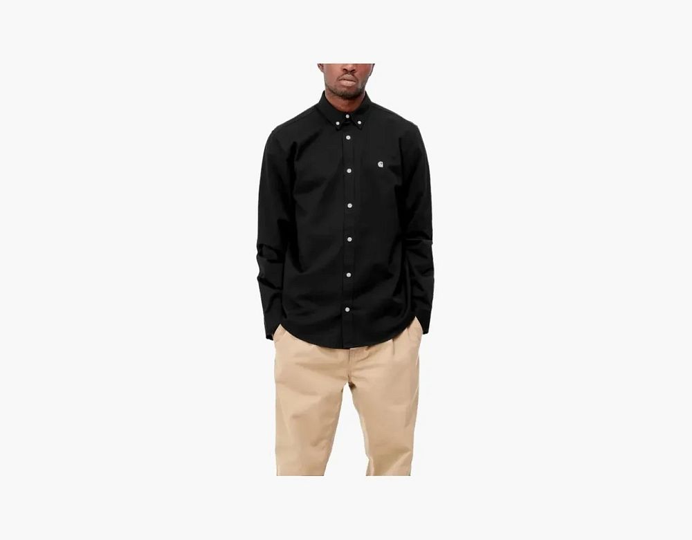 Carhartt WIP Madison Oxford Shirt Black