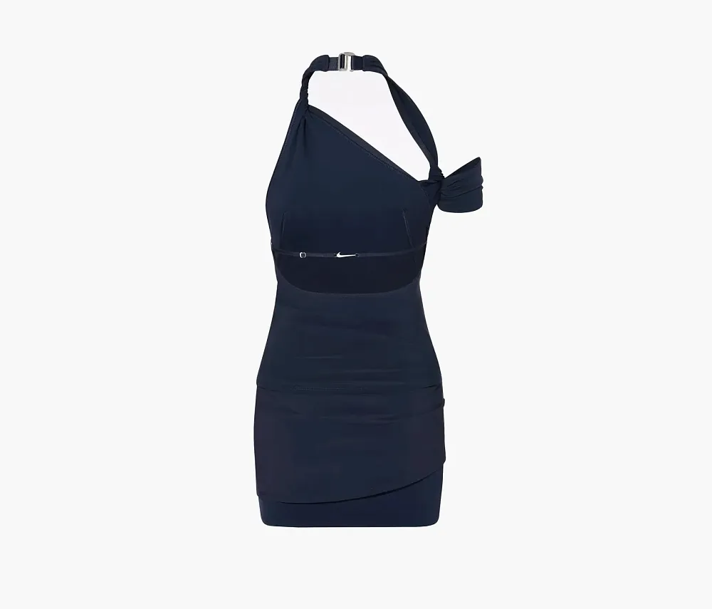 Nike x Jacquemus Jersey Dress Dark Blue