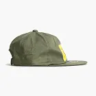Kapital Smiley Patch Cap Olive