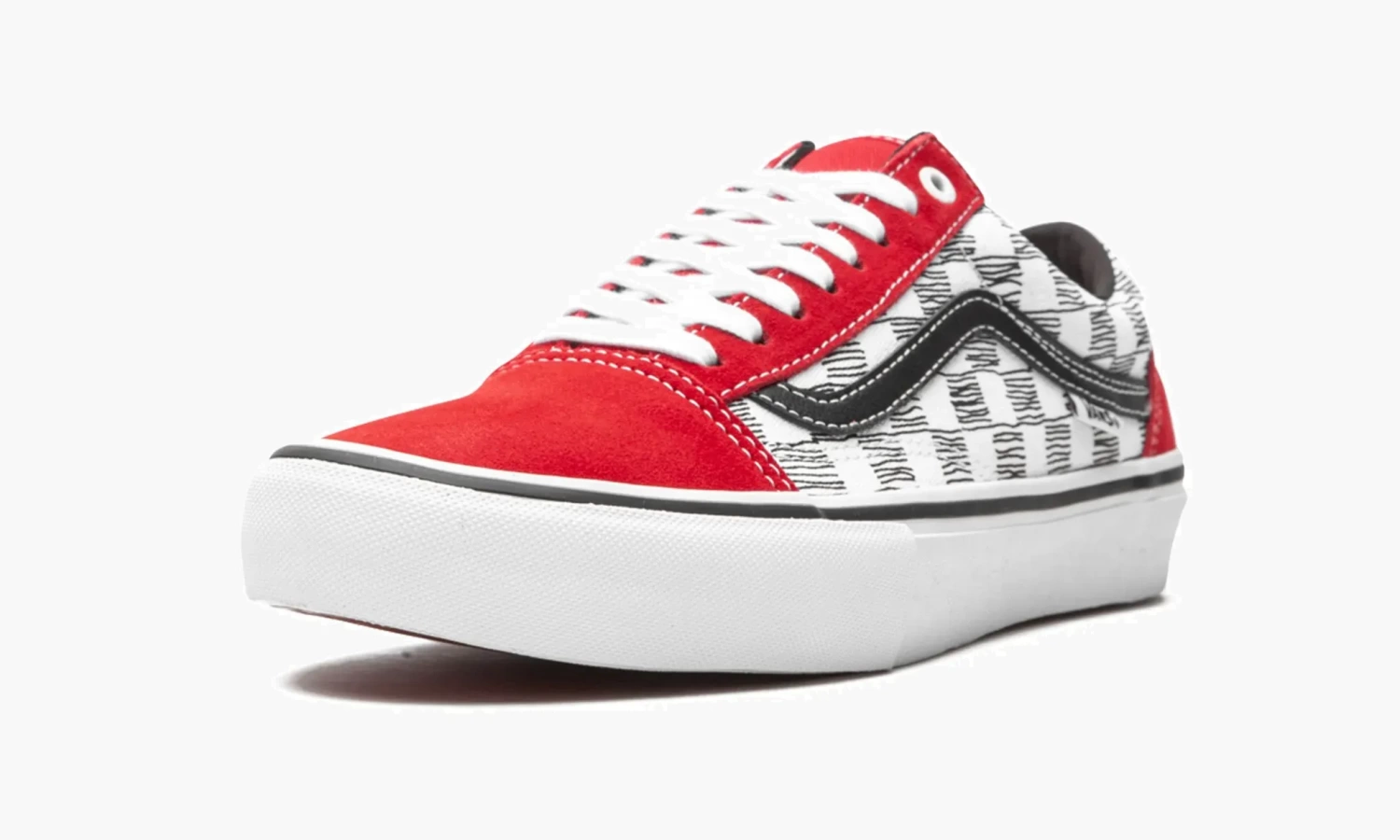 фото Vans Old Skool Pro "Sketched Checkerboard" (Vans)-VN0A45JC2LZ