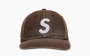 Supreme Cordura Denim S Logo 6-Panel "Brown" 