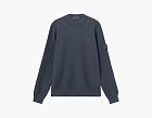 Stone Island Ghost Cotton Cashmere Knit Jumper Slate Blue