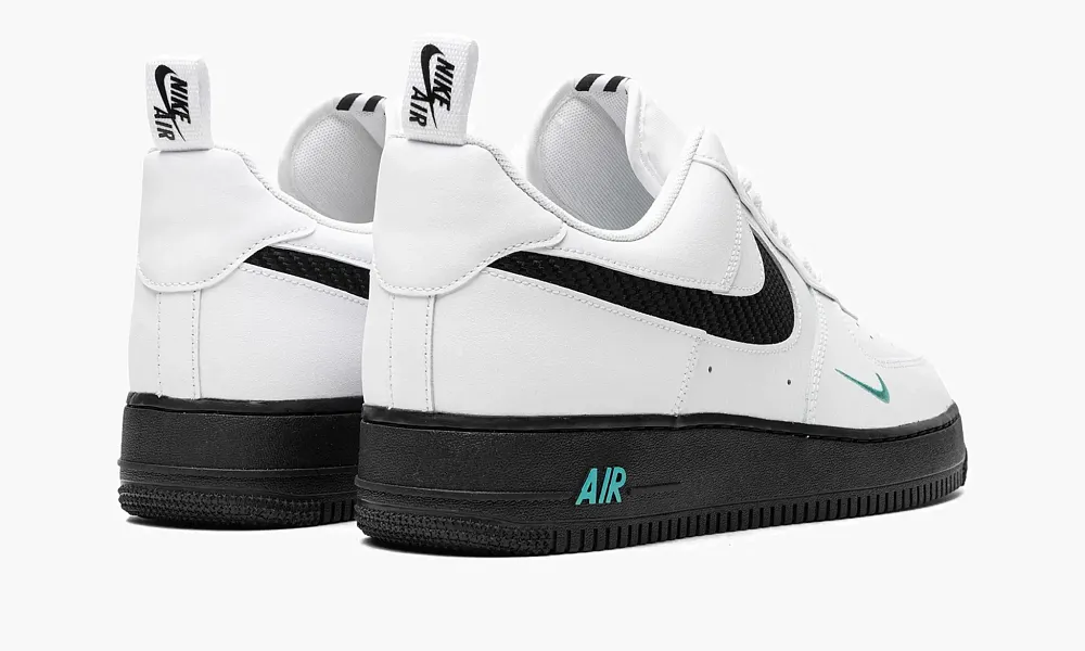 Nike Air Force 1 White/Black Teal