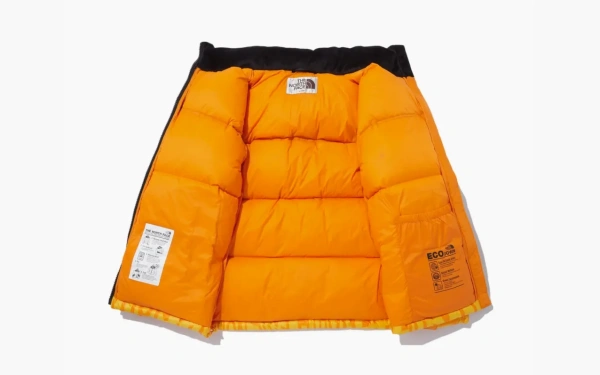The North Face White Label Novelty Nuptse Down Jacket Yellow 