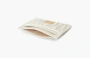 Miu Miu Matelasse Nappa Leather Card Holder White 