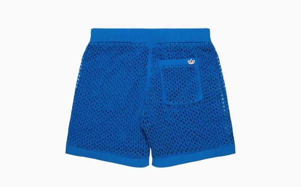 Adidas x Edison Chen Crochet Shorts Blue 