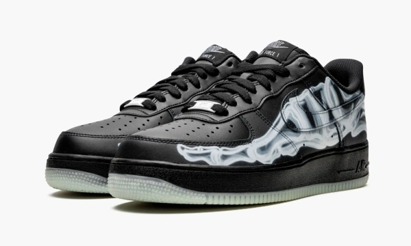 Nike Air Force 1 Low Skeleton Black 