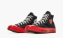 Comme des Garcons Play x Converse Chuck 70 High Black Red 
