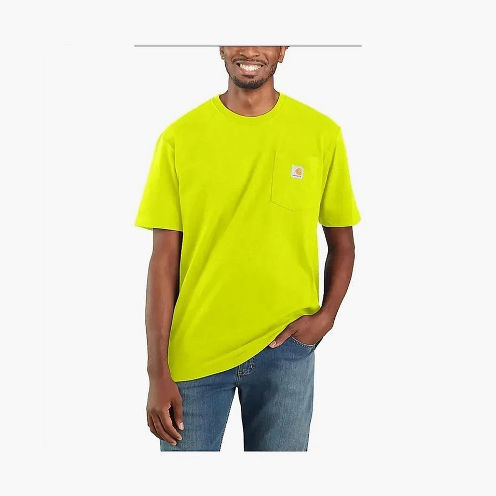 Carhartt Pocket T-Shirt Lime Green