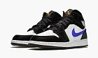 Air Jordan 1 Mid GS Black Racer Blue White