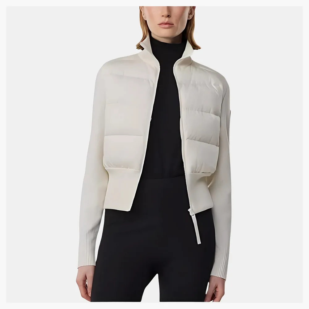 Canada Goose HyBridge Down Jacket WMNS Straw White