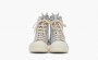 Rick Owens Drkshdw Foil Denim High Sneakers "Gray" 