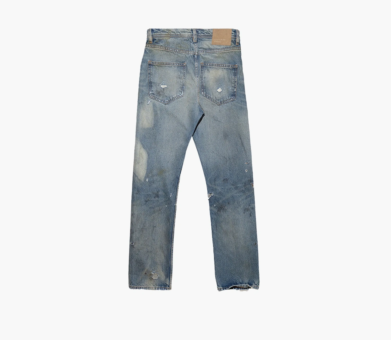 Enfants Riches Déprimés Straight Leg Jeans Antique Light Blue 