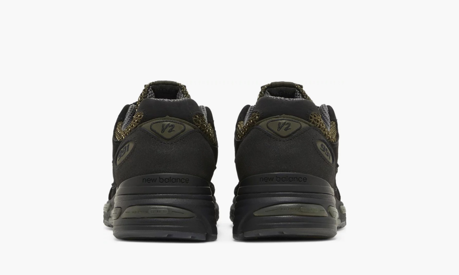 New Balance x Stone Island 991v2 Made in England "Black" 