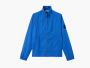 Stone Island Stretch Cotton Tela Paracadute Track Jacket Bright Blue 