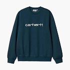 Carhartt WIP Script Sweatshirt Teal