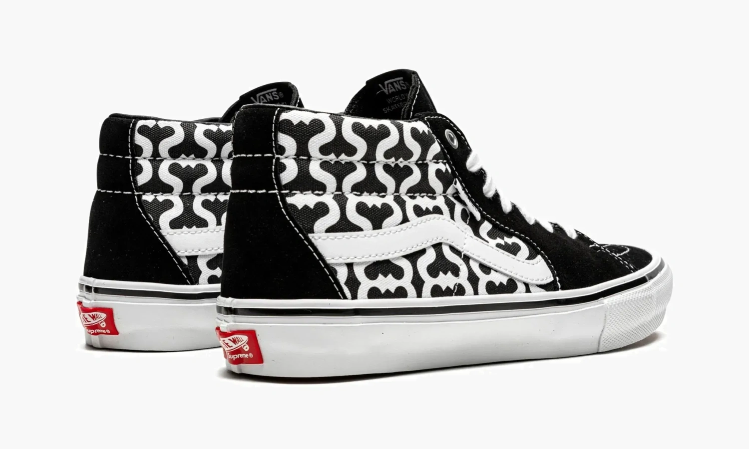Vans Skate Grosso Mid Supreme - Monogram S - Black 