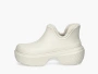 Crocs Stomp Linen Shorty Boots White 