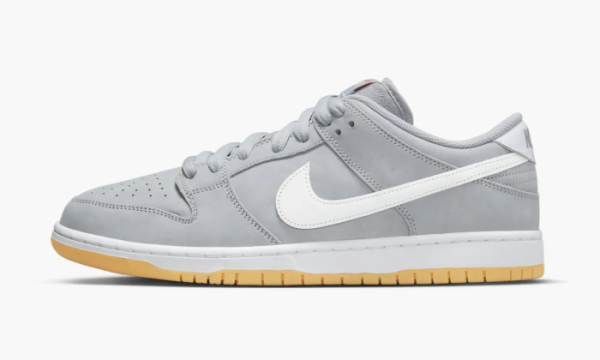 Nike SB Dunk Low Pro Iso Orange Label Wolf Grey Gum 