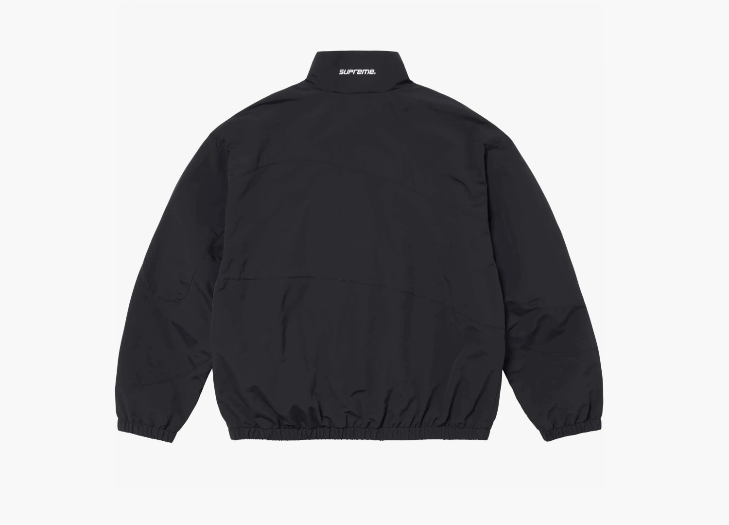 Supreme Curve Track Jacket  Black 