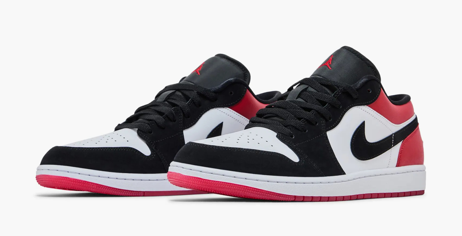 Air Jordan 1 Low SE "Black Toe" 